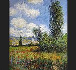 Lane In The Poppy Fields by Claude Monet